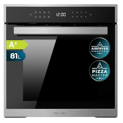 Oferta limitowana: Cecotec Wbudowany piekarnik Pirolityczny 60cm Bolero Hexa P506000 Edge A+. 3400W, pojemność 81L, 11 funkcji z Airfryer Master, Pizza Master, 3D Cooking, Steam Base X2, Piroliza z 3339.90 zł na 3339.90 zł (oszczędź 0.00%)