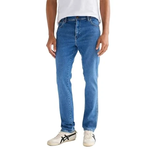 Tijdelijke aanbieding: Wrangler Men's Texas Slim Jeans, Ridge Wash, 32 W / 32 L van 89.95 € naar 49.95 € (44% korting)