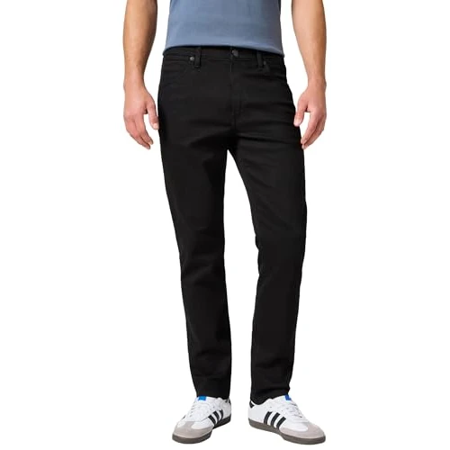 Offerta a tempo: Wrangler Uomo Larston Jeans, Nero (Deep Ink), 29W / 32L - 25% da 79.95 € a 59.99 €