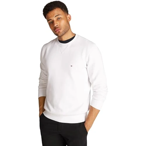 Limited offer: Tommy Hilfiger Men’s Essential Crew Neck Regular Fit Fleece Sweatshirt from 89.86 EUR to 66.50 EUR (save 26%)