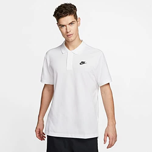 Offerta a tempo: Nike FN3894-100 Nike Club Polo Uomo White/Black Taglia M - 45% da 39.99 € a 21.99 €