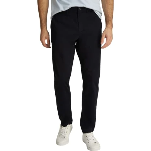 Offerta a tempo: Tommy Hilfiger Uomo Pantaloni Chino Tapered Fit, Blu (Desert Sky), 28W/36L - 59% da 99.90 € a 40.59 €