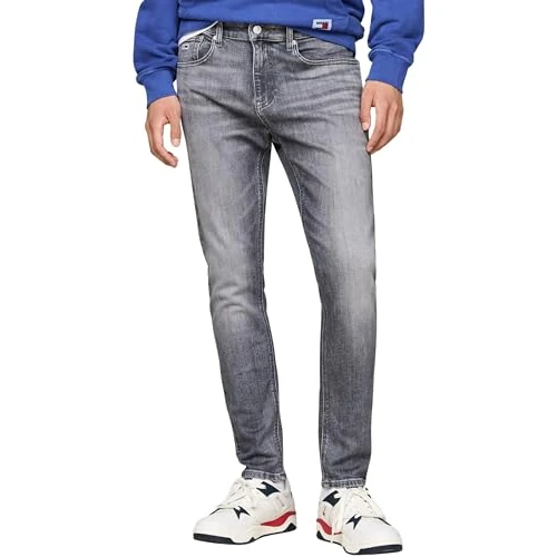 Tijdelijke aanbieding: Tommy Jeans Heren Austin Slim TPRD DH1276 DM0DM20391 Tapered, Denim (Denim Black), 30W/36L, Denim (Denim Zwart), 30W / 36L van 73.92 EUR naar 73.92 EUR (korting 0%)