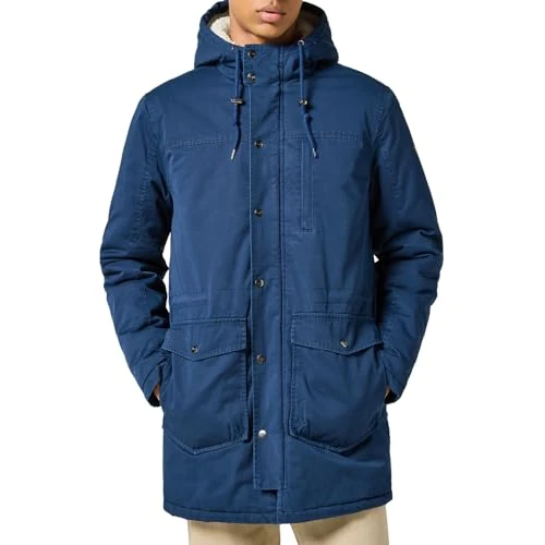 Offre limitee: Wrangler Heavy Puffer Jacket Veste, Bleu Marine, XXL Hommes de 189.95 EUR a 162.44 EUR (economie 14%)