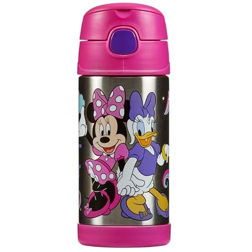 Zeitlich begrenztes Angebot: THERMOS kids FUNTAINER Disney Thermoflasche 0,35 l, mit Strohhalm, Minnie von 16.34 € auf 15.25 € (7% Rabatt)