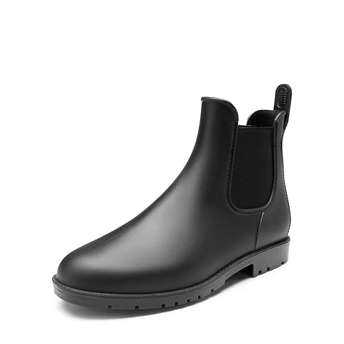 Limited-time offer: DREAM PAIRS Wellington Boots Men Ankle Wellies Short Chelsea Booties Waterproof Rain Boots Easier On and Off,Size 7,Black,SDRB2401M-E from 26.99 GBP to 21.79 GBP (save 19%)