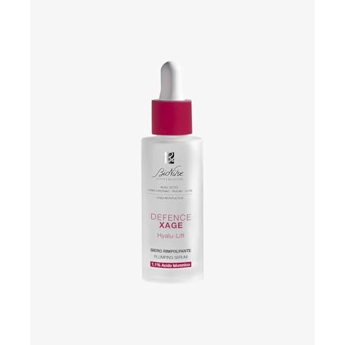 Offerta a tempo: BioNike Defence XAGE - Hyalu-Lift Siero Viso Rimpolpante e Antirughe con Acido Ialuronico Idratante, Dona Tono, Volume e Compattezza al Viso, Texture in Gel a Rapido Assorbimento, 30 ml - 20% da 44.90 € a 36.00 €