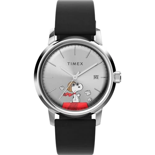 Timex Automatisch Horloge TW2W49600, Zwart, riem