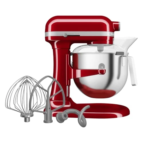 Oferta limitada: KitchenAid Batidora Amasadora Heavy Duty 6.6L, Engranajes Todo Metal, 11 Velocidades, Arranque Suave, Corte por Sobrecalentamiento, Bol 3 Puntos, Rojo Empire de 623.70 € a 554.99 € (ahorro 11%)