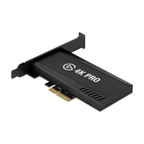 Offerta a tempo: Elgato 4K Pro, Scheda Acquisizione Interna: Passaggio diretto 8K60|4K60 HDR10 con Latenza Ultra-Bassa su PS5|Pro, Xbox Series X|S, Nintendo Switch 2, OBS e Altro, per Streaming, Compatibile PC|Dual PC - 30% da 299.99 € a 209.99 €