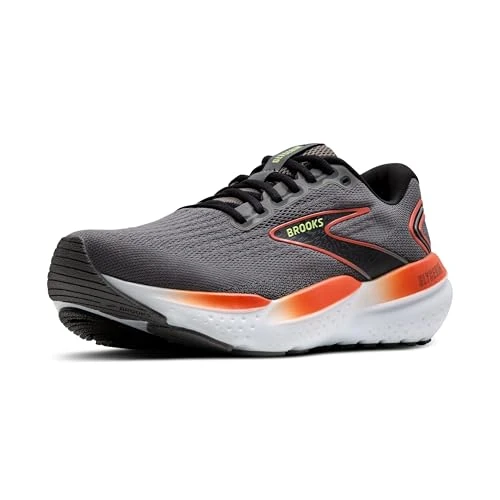 Brooks Glycerin 21 Obuwie turystyczne Grey/Mandarin Red/Green 45
