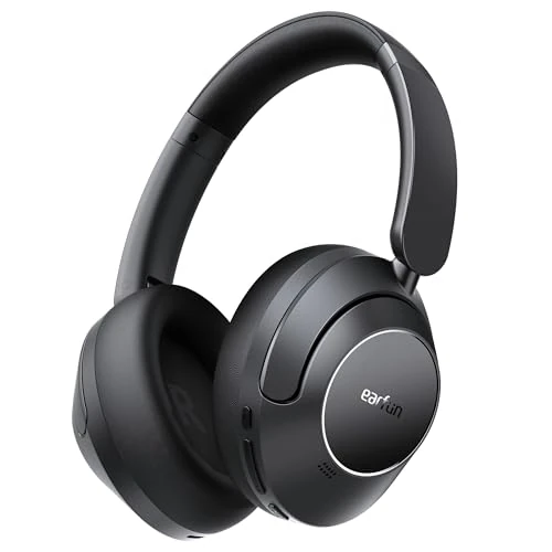Tijdelijke aanbieding: EarFun Wave Pro Koptelefoon Bluetooth Active Noise Cancelling, LDAC Hi-Res Geluid, 5 Microfoons met AI Helder Gesprek, 80U Speeltijd, Multipoint Verbinding, Comfortabele Pasvorm, Aanpasbare EQ via App van 79.99 € naar 79.99 € (0.00%