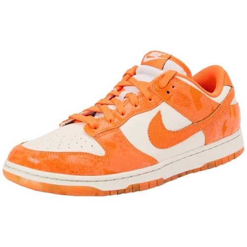 Nike FN7773-001 Dunk Low Mujer Light Bone/Safety Orange-Laser Orange EU 45