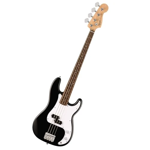 Fender Squier Debut Series Precision Bass Guitarra Bajo, Guitarra para Principiantes, con 2 Años de Garantía, Negro