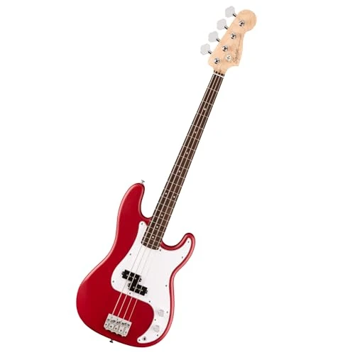 Oferta limitada: Fender Squier Debut Series Precision Bass Guitarra Bajo, Guitarra para Principiantes, con 2 Años de Garantía, Rojo Dakota de 164.99 € a 140.24 € (ahorro 15%)