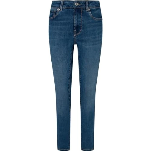 Limited-time offer: Pepe Jeans Women's Skinny Jeans Mw Pl204728, Jeans, Blue, 24W/30L from 28.32 GBP to 28.32 GBP (save 0%)