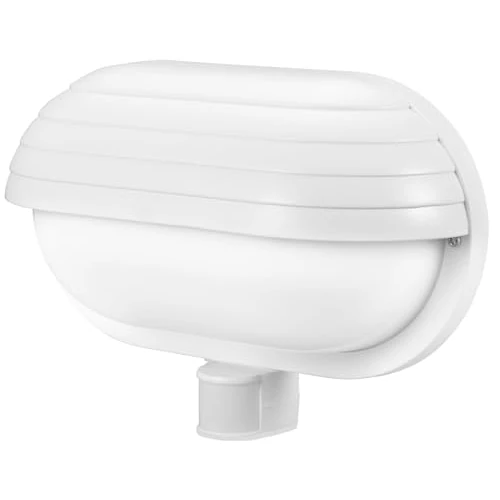 Tijdelijke aanbieding: Gevellamp "EL HOME" ML-10B7 met bewegingssensor 180° PIR, E27 - voor buitengebruik, wandlamp, tuinlamp lamphouder - wit van 19.48 € naar 19.48 € (0.00% korting)