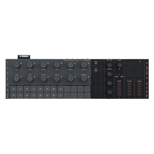 Offre limitée : Yamaha SEQTRAK, Groovebox nomade – Studio de Production tout en un avec les moteurs audio Yamaha AWM2 + FM, un lecteur/enregistreur d'échantillons, et un haut parleur. Fonctionne sur batterie – Noir de 319.00 € à 319.00 € (0.00% de remise)