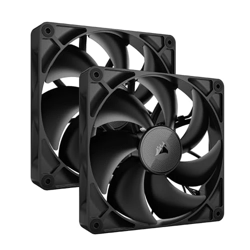Tijdelijke aanbieding: CORSAIR iCUE LINK RX140 140mm PWM Ventilatoren met iCUE LINK Systeemhub - Magnetische Koepellager - Dubbelpak - Zwart van 34.93 EUR naar 31.44 EUR (korting 10%)