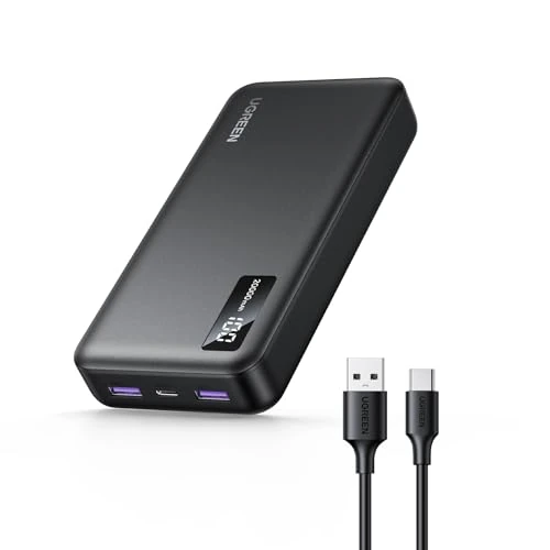 Oferta ograniczona: UGREEN Power Bank 20.000mAh 22.5W, Zewnętrzny bank energii z wejściem i wyjściem USB C PD 20W Powerbank z cyfrowym wyświetlaczem, kompatybilny z iPhone 15 Pro/Pro Max/15/14, Galaxy S24 Ultra innymi. z 29.99 EUR na 25.49 EUR (znizka 15%)