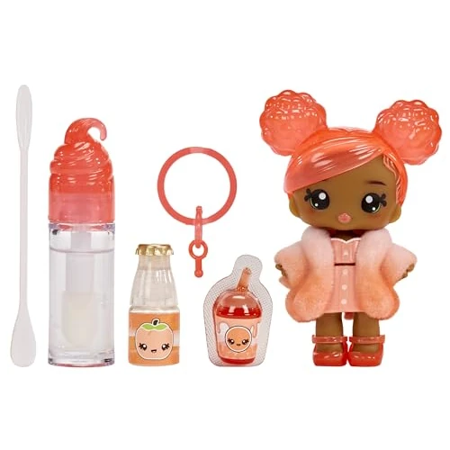 Zeitlich begrenztes Angebot: Yummiland Lipgloss Puppe - Piper Peach - Duftende Puppe mit DIY Lipgloss-Set - Geeignet für Kinder ab 4 Jahren von 12.99 € auf 7.21 € (44% Rabatt)