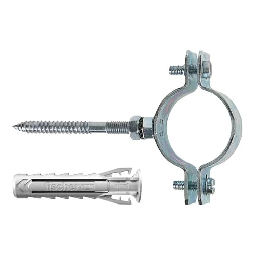Oferta limitowana: Fischer Kołnierz CPT 3/4" do mocowania rur metalowych, średnica rur od 25 mm do 28 mm, zawiera kołek SX Plus 10 i podwójna śruba M8, 567673 z 24.06 zł na 24.06 zł (oszczędź 0.00%)
