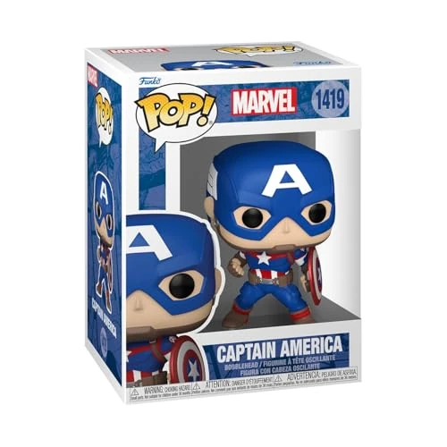 Offerta a tempo: Funko POP! Marvel: New Classic - Captain America - 38% da 16.00 € a 9.90 €