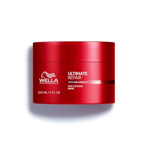 Offerta a tempo: Wella Professionals ULTIMATE REPAIR Mask, Maschera Professionale Ricostruisce il Capello e Dona Morbidezza, Per Tutti i Tipi di Capelli Danneggiati, 150 ml - 29% da 28.46 € a 20.30 €