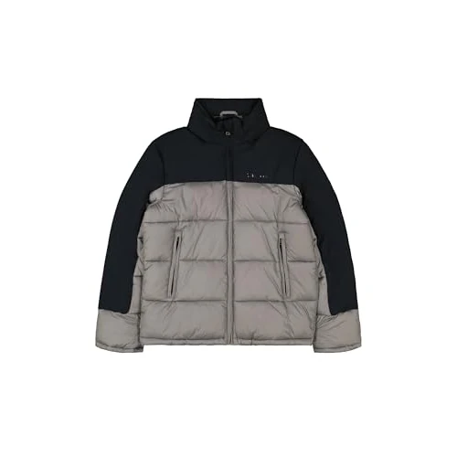 Champion Men's Legacy Outdoor (220346) -Wr Thin Nylon Ripstop Cirè 37gr High-Neck Jacket, Grey (ES072), XXL