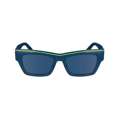 Limitiertes Angebot: CALVIN KLEIN JEANS Unisex Adult Sunglasses CKJ24602S - Blue with Solid Blue Lens von 65.90 EUR auf 65.90 EUR (Spare 0%)