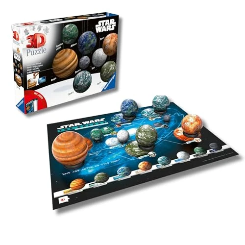 Beperkte aanbieding: 3D Puzzle-Ball Sortiment: Star Wars Himmelskörper: Erleben Sie Puzzeln in der 3. Dimension! van 28.97 EUR naar 28.97 EUR (besparing 0%)