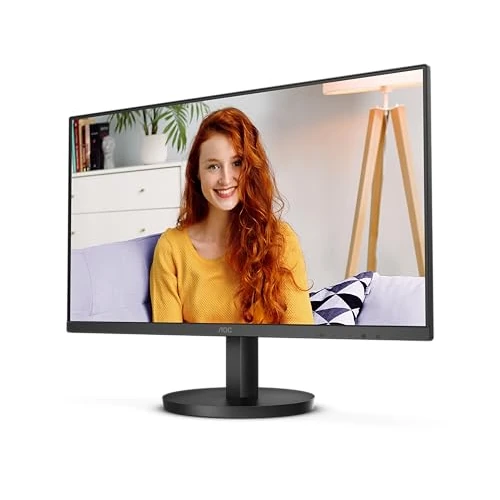 Offerta a tempo: AOC 24B3HMA2 - Monitor Full HD, 24 pollici, altoparlante integrato 1920x1080, 100 Hz, VGA, HDMI 1.4 nero, 24 Inch FHD VA 100Hz, HDMI - VGA, Speakers, 24 pollice FHD VA, Altoparlanti - 31% da 99.00 € a 67.99 €