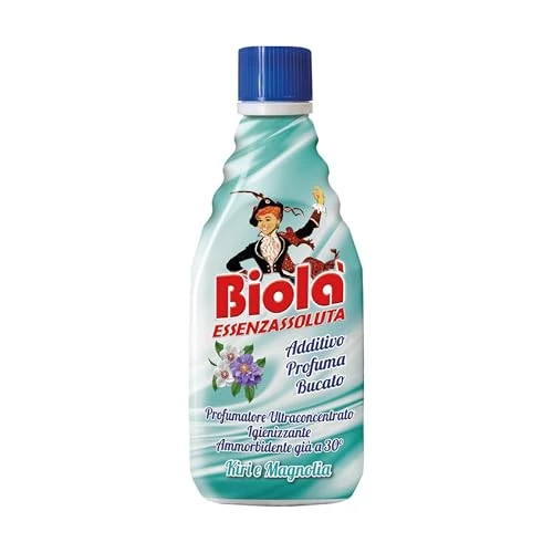 Offerta a tempo: Biolà Essenzassoluta Profumatore Bucato Lavatrice 300 ml - Formula Ultra Concentrato con Azione Ammorbidente - Morbidezza Intensa e Profumo Lunga Durata (Kiri e Magnolia, 1 Unità) - 44% da 8.89 € a 4.99 €