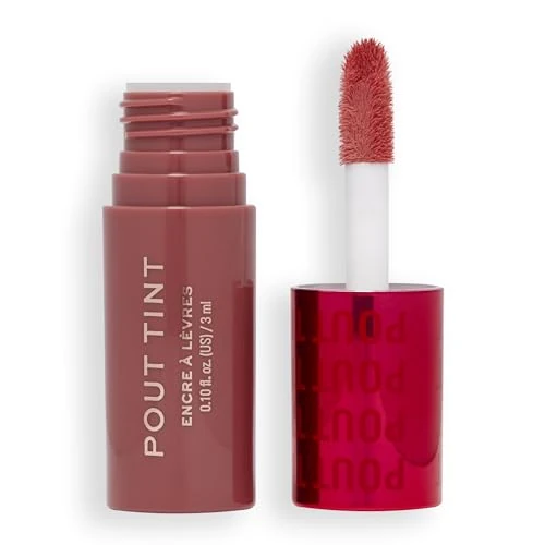 Offerta a tempo: Makeup Revolution, Tinta Labbra Pout, Tinta Labbra Leggera, Colore Modulabile, Formula Idratante con Finitura Lucida, Nude Dreams, 3ml - 60% da 5.99 € a 2.40 €