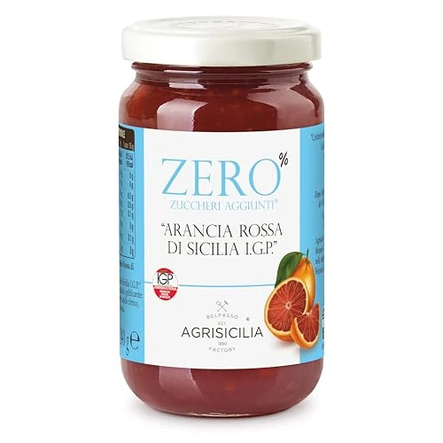 Offerta a tempo: Agrisicilia zero% zuccheri aggiunti arancia rossa di Sicilia I.G.P., con frutta di Alta Qualità, 240 grammi - 36% da 4.69 € a 2.99 €