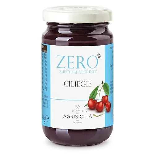 Offerta a tempo: Agrisicilia zero% zuccheri aggiunti ciliegie,poche calorie, 220 grammi - 45% da 4.69 € a 2.59 €