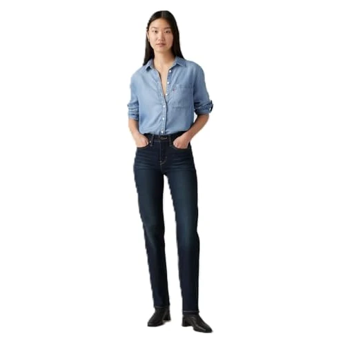 Levi's Women's 314 Shaping Straight Jeans, Face Away, 31W / 30L
