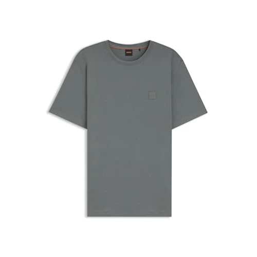 Offerta a tempo: BOSS Tales, T-Shirt Uomo, Open Grey76, XL - 38% da 49.95 € a 30.99 €