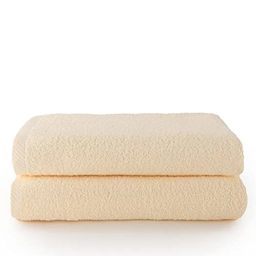 Offerta a tempo: Top Towel - Plus - Confezione da 2 asciugamani da bagno grandi - Asciugamani da doccia - Asciugamano da bagno 100% cotone - 30% da 33.56 € a 23.47 €