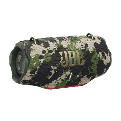 Offre limitee: JBL Xtreme 4, Enceinte portable Bluetooth avec son JBL Pro, jusqu'à 24h d'autonomie, Recharge rapide, Étanche indice IP67, bandoulière incluse, au motif camouflé de 349.99 EUR a 310.90 EUR (economie 11%)