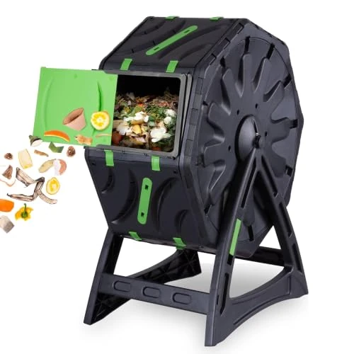 Offre limitée : Strend Pro Mini Composteur De Balcon 70 L | Petit Composteur De Jardin | Composteur À Tambour Rotatif pour Un Compost Rapide Et De Qualité | Composteur Rapide De Jardin | Bac À Compost de 29.99 € à 17.99 € (40% de remise)