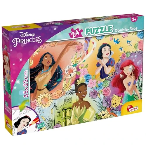 Offerta a tempo: Liscianigiochi- Disney Puzzle DF m-Plus 24 Princess, 104857, Multicolore - 20% da 5.99 € a 4.79 €