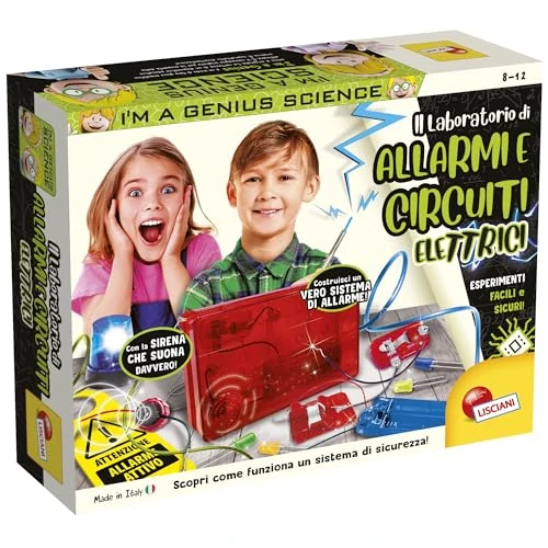 Limited-time offer: Lisciani Giochi- I'm a Genius Electrical Circuit Laboratory, 105564, Multi-Colour from 18.58 GBP to 18.58 GBP (save 0%)