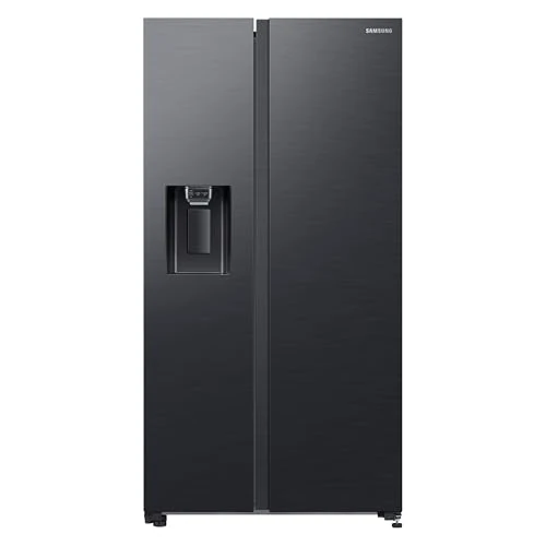 Samsung Elettrodomestici Side by Side koelkast RS64DG53M3B1/EF, Wifi+AI Energy Mode, SpaceMax, Smart Cooling, Total No Frost, Digital Inverter-motor, 635L, BxHxP, 91 x 178 x 72 cm, antraciet