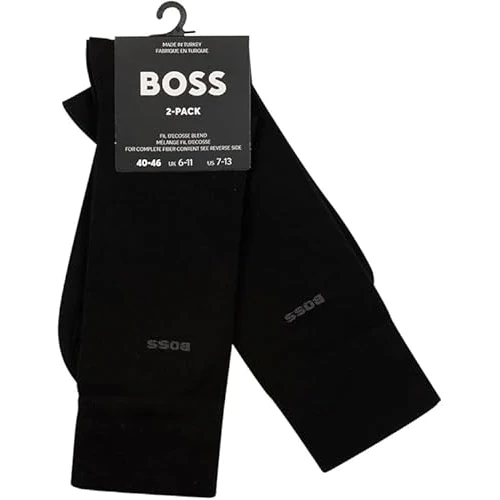 BOSS 2P RS Tom Uni MC Chaussettes_régulières, Light/Pastel Blue, 39-42 Men