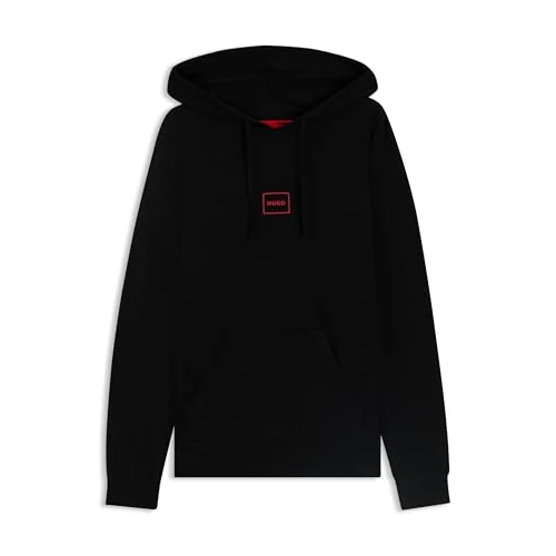 Oferta limitada: HUGO Laze Hoodie, Loungew_Sudadera Hombre, Black1, de 24.54 € a 24.54 € (ahorro 0.00%)