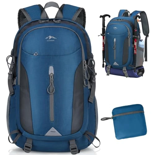 Oferta ograniczona: RAINSMORE Plecak turystyczny 40 l, lekki składany plecak dla mężczyzn i kobiet, wodoodporny plecak trwały, pakowalny, podróżny plecak na kemping, wspinaczkę, spacery, alpinistę, sporty na świeżym z 129.99 EUR na 129.99 EUR (znizka 0%)
