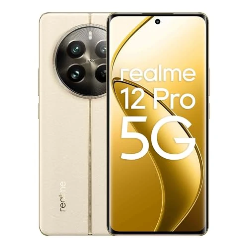 Beperkte aanbieding: realme 12 Pro 5G Smartphone, 8 + 256 GB, Sony Portretcamera, 2 x optische zoom, IMX882 OIS camera, 6,7 inch 120 Hz Curved Vision Display, 67W Supervooc Charge, 5000mAh massieve batterij, beige van 249.99 EUR naar 249.99 EUR (besparing 0%)