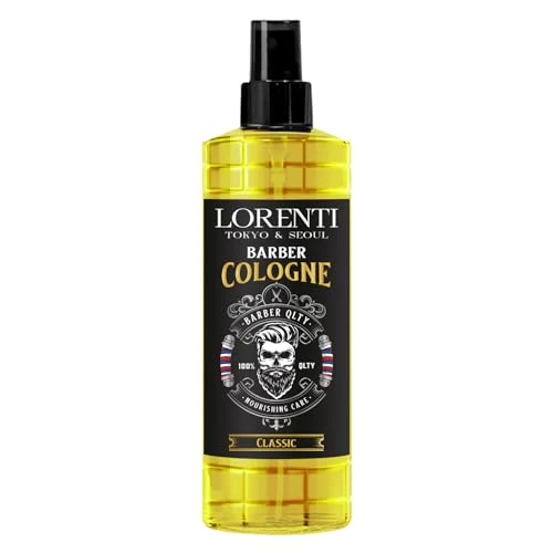Zeitlich begrenztes Angebot: LORENTI TOKYO & SEOUL Barber Cologne 400ml CLASSIC | After Shave Spray für Männer | Herren Rasur Duftwasser - Barber Eau de Cologne mit praktischen Pump-Spender | Erfrischend & Pflegend - EDC von 10.90 € auf 9.90 € (9% Rabatt)