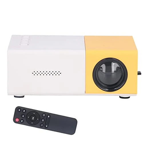 Tijdelijke aanbieding: Miniprojector, Resolutie 1920 X 1080, Ondersteunt Groot Scherm van 24 Tot 60 Inch, Draagbare Projector voor Thuisbioscoopfilms (EU-stekker) van 36.95 € naar 36.95 € (0.00% korting)